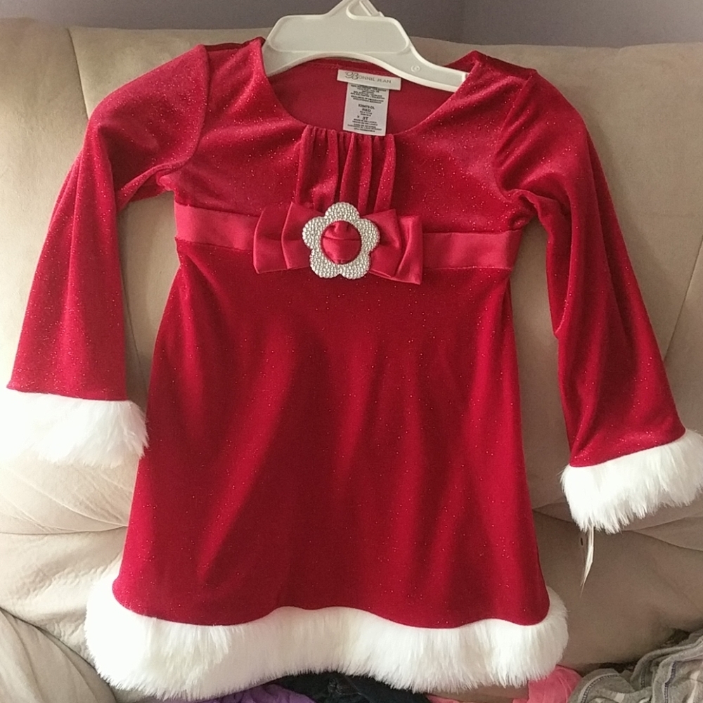 Girls red dress